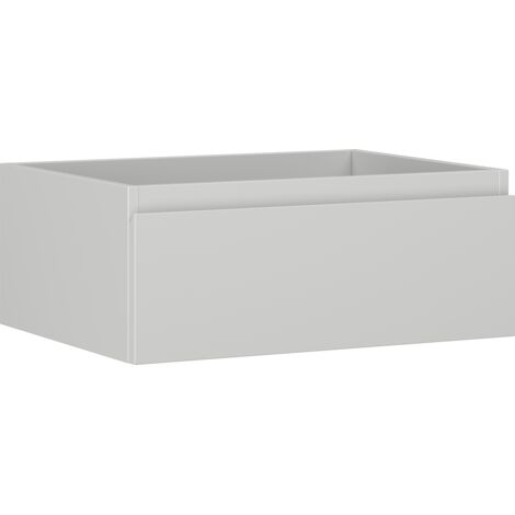 Mexen Orio Badezimmerschrank 60 cm, 1 Schublade, Grau Matt - 91A10-06023-1-BF62