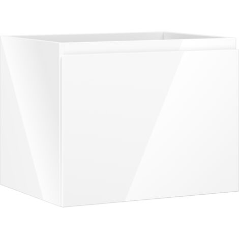 Mexen Orio Badezimmerschrank Unterputz 60 cm, 1 Schublade, weiß glänzend - 91A10-06047-1-BF00