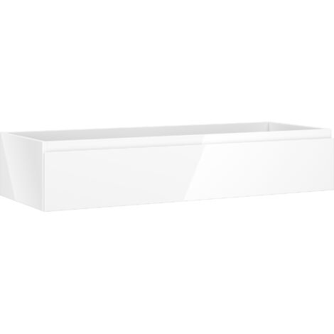 Mexen Orio meuble de salle de bain sous lavabo 120 cm, 1 tiroir, blanc brillant - 91A10-12023-1-BF00