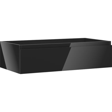 Mexen Orio meuble de salle de bain sous lavabo 90 cm, 1 tiroir, noir brillant - 91A10-09023-1-BF70