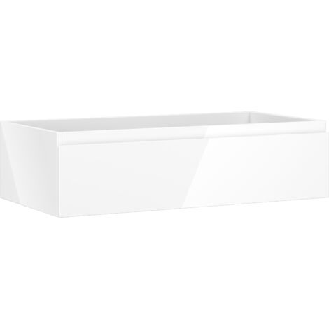Mexen Orio meuble de salle de bain sous vasque 90 cm, 1 tiroir, blanc brillant - 91A10-09023-1-BF00
