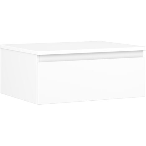 Mexen Orio meuble de salle de bains sous-lavabo 60 cm avec plateau, 1 tiroir, blanc mat - 91A10-06023-1-BFC01