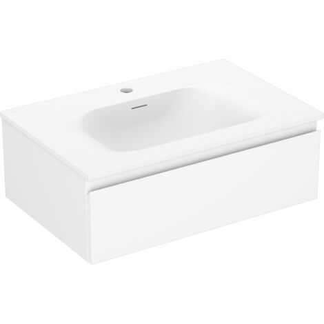 Mexen Orio mobile bagno 70 cm con lavabo Vela, 1 cassetto, bianco opaco - 91A10-07023-1-BF01-W23M01