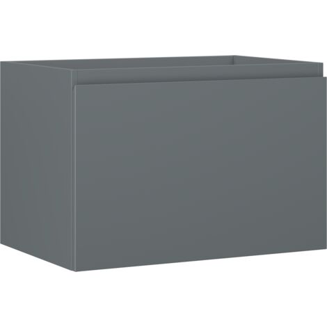 Mexen Orio mobile bagno sotto lavabo 70 cm, 1 cassetto, grafite opaco - 91A10-07047-1-BF66