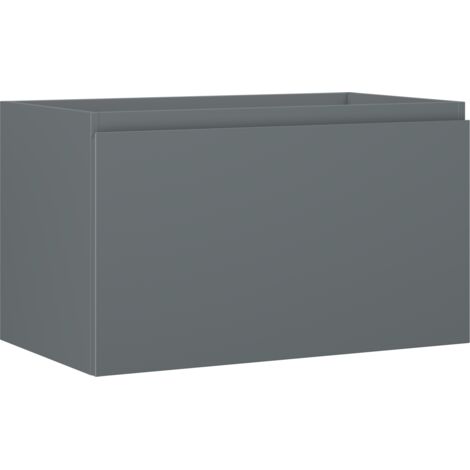 Mexen Orio mobile bagno sottolavabo 80 cm, 1 cassetto, grafite opaco - 91A10-08047-1-BF66