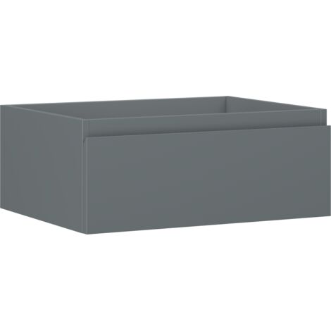 Mexen Orio mobile da bagno sottolavabo 60 cm, 1 cassetto, grafite opaco - 91A10-06023-1-BF66