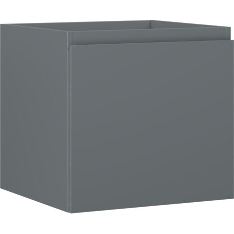 Mexen Orio mobile del bagno sotto lavabo 50 cm, 1 cassetto, grafite opaco - 91A10-05047-1-BF66
