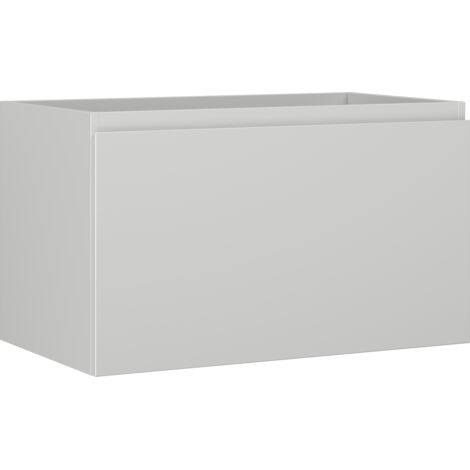 Mexen Orio mobiletto da bagno sotto lavabo 80 cm, 1 cassetto, grigio opaco - 91A10-08047-1-BF62