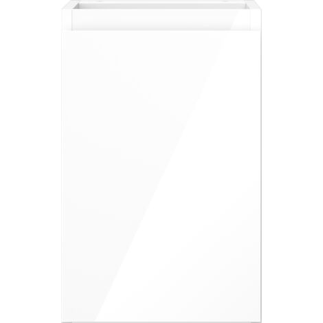 Mexen Orio mobiletto da bagno sottolavabo 30 cm, 1 anta, bianco lucido - 91A11-03047-1-BF00