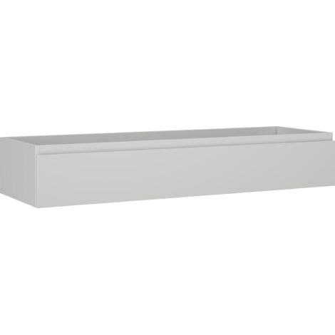 Mexen Orio mueble de ba帽o bajo lavabo 140 cm, 1 caj贸n, gris mate - 91A10-14023-1-BF62