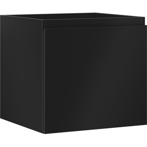 Mexen Orio mueble de ba帽o bajo lavabo de 50 cm, 1 caj贸n, negro mate - 91A10-05047-1-BF71