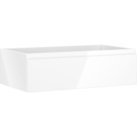 Mexen Orio mueble de ba帽o para lavabo de 80 cm, 1 caj贸n, blanco brillante - 91A10-08023-1-BF00