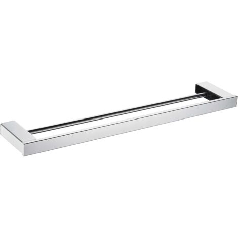 Mexen Pavo colgador de toallas doble, cromo - 7030425-00