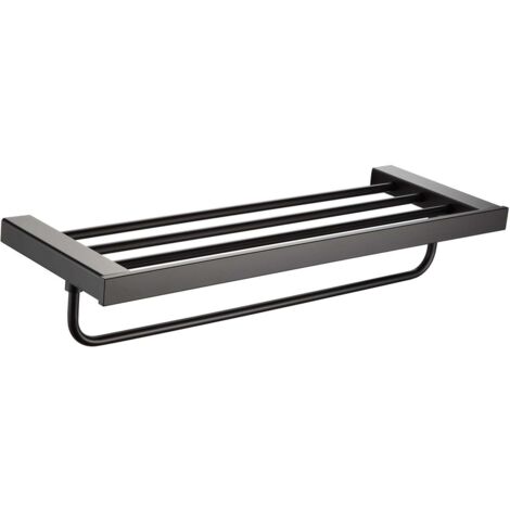 Mexen Pavo estante para toallas, negro - 7030420-70