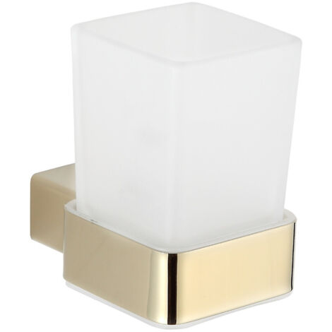 Mexen Pavo soporte para cepillos, dorado - 7030438-50