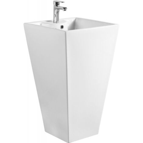 Mexen Pia lavabo autoportante 47 x 47 cm, bianco - 26104700