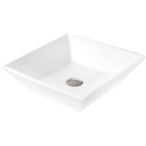 Mexen Pola lavabo de comptoir 41 x 41 cm, Blanc - 22224100