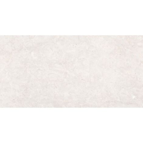 Mexen Qortecia Bianco gres smaltato rettificato G1, piastrella da pavimento e parete 120 x 60 cm, lucido - TL129-120-060-00