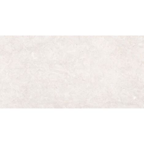 Mexen Qortecia Muestra de gres esmaltado rectificado Bianco G1, azulejo de suelo y pared 120 x 60 cm, brillo - TL129-120-060-00