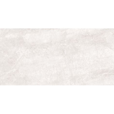 Mexen Quetta Bianco campione di gres smaltato rettificato G1, piastrella da pavimento e parete 120 x 60 cm, lucido - TL136-00-S
