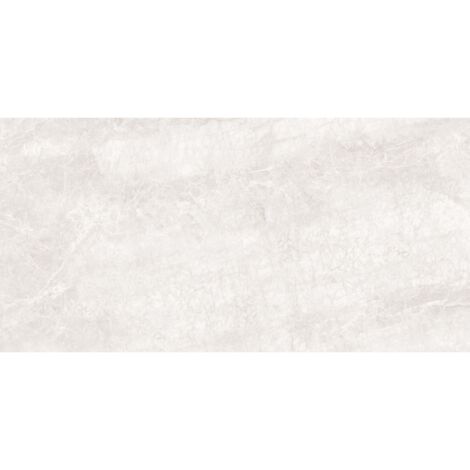 Mexen Quetta Bianco gres esmaltado rectificado G1, baldosa para suelo y pared 120 x 60 cm, brillo - TL136-120-060-00