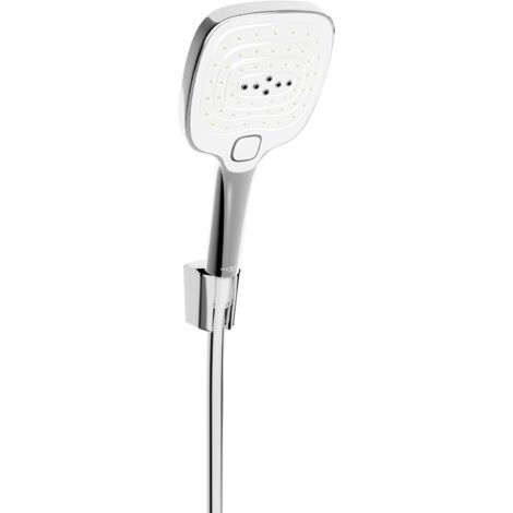 Mexen R-17 conjunto de ducha puntual, cromo/blanco - 785175052-02
