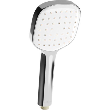Mexen R-33 mango de ducha de 1 funci贸n, cromo/blanco - 79533-02