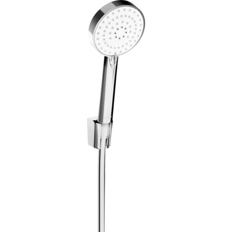Mexen R-75 Kopfbrausegarnitur mit Regenbrause und Thermostatmischer, Chrom/Weiß - 785755052-02