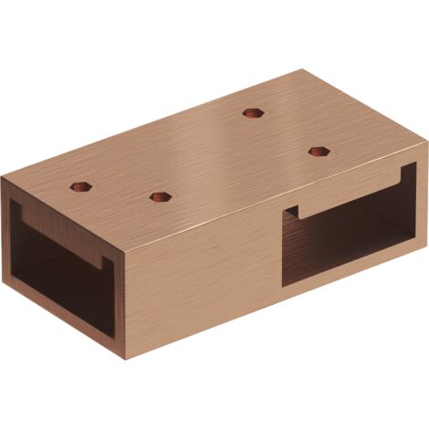 Mexen raccord en T pour supports muraux, cuivre brossé - 800-09-65