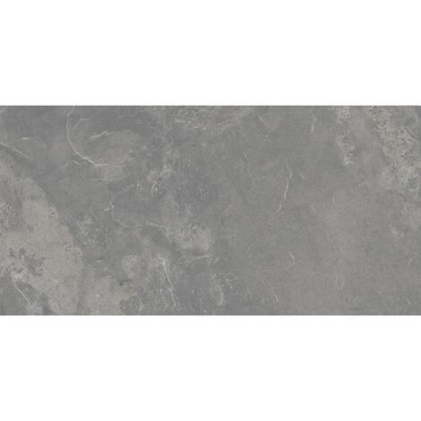 Mexen Rafael Gris grès émaillé rectifié G1, carreau sol-mur 120 x 60 cm, mat - TL324-120-060-00