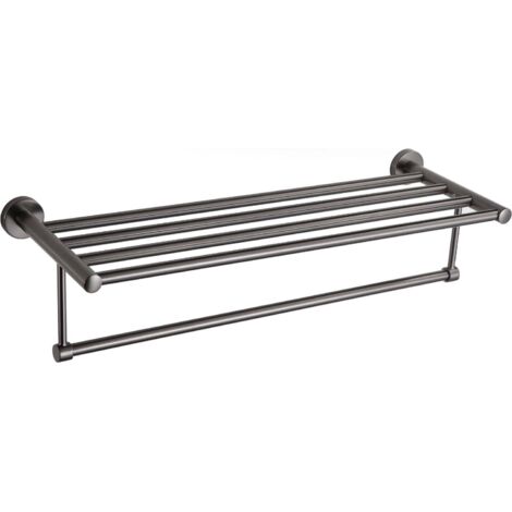 Mexen Remo estante para toalla, gris arma cepillado - 7050720-66