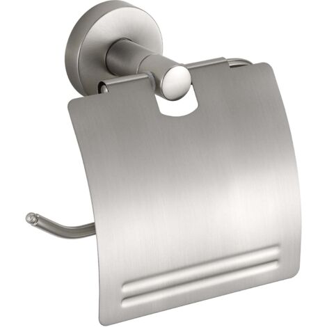 Mexen Remo soporte para papel higi茅nico, n铆quel cepillado - 7050733-97