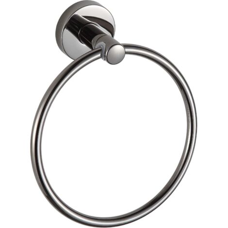 Mexen Remo toallero, cromo negro - 7050732-73