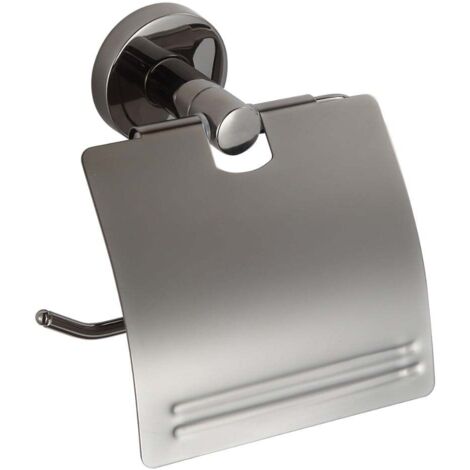Mexen Remo Toilettenpapierhalter, Schwarzchrom - 7050733-73