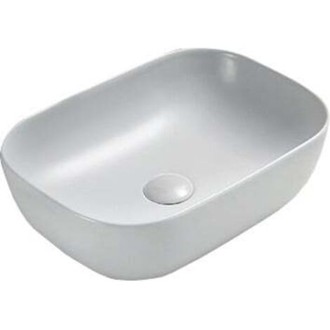 Mexen Rita lavello da appoggio 45 x 32 cm, platinato opaco - 21084563