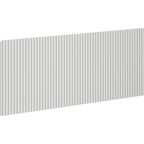 Mexen Rivel façade rainurée pour meuble de salle de bain 100 x 43,5 cm, gris mat - 91A20-1000-470-1-62