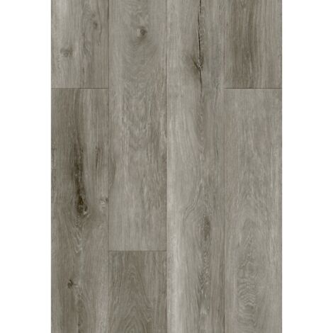 Mexen Riverdale muestra de paneles de vinilo 1240 x 182 mm SPC 6,5 mm, base IXPE 1,5 mm, 4 V-Fuga, Roble - F1052-S