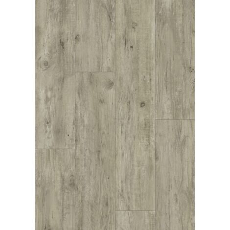 Mexen Riverside muestra de paneles de vinilo 1240 x 182 mm SPC 6,5 mm, base IXPE 1,5 mm, 4 V-Fuga, Pino - F1082-S