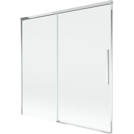 Mexen Rox paroi de douche coulissante à 2 volets 160 x 150 cm, transparent, chrome - 8C9-160-001-01-00