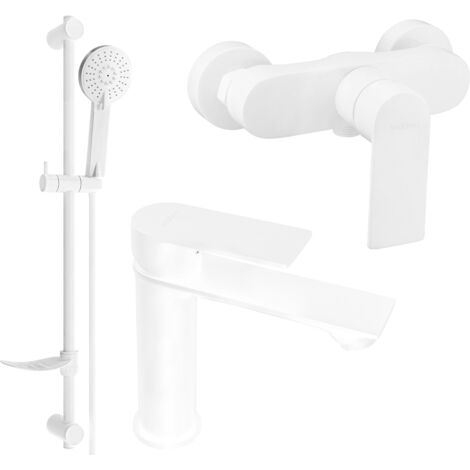 Mexen Royo DF05 Brausegarnitur, Weiß - 72204DF05-20