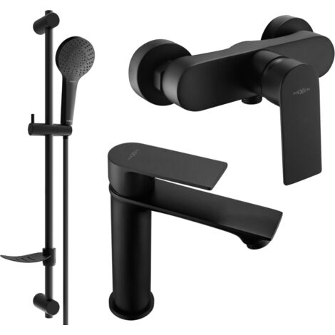 Mexen Royo DF05 ensemble de douche, noir - 72204DF05-70