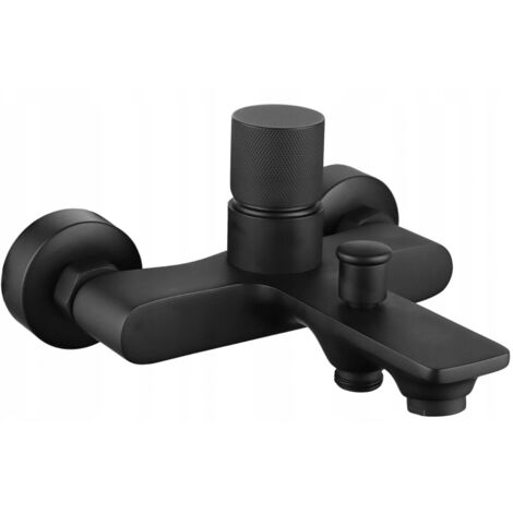 Mexen Royo One grifo de ba帽era, negro - 72231-70