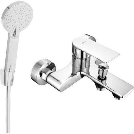 Mexen Royo R40 rubinetteria da bagno con set doccia, cromato - 7223R40-00