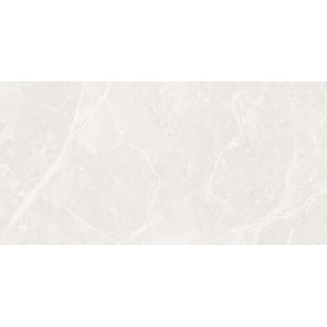 Mexen Rozallia Bianco muestra de gres esmaltado rect. G1, azulejo para suelo y pared de 120 x 60 cm, brillo - TL165-00-S