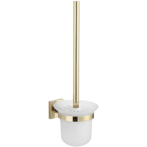 Mexen Rufo Brosse à WC, Or - 7050950-50