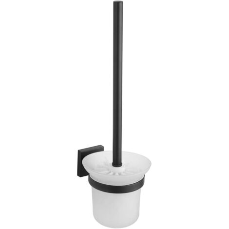 Mexen Rufo escobilla de ba帽o, negra - 7050950-70