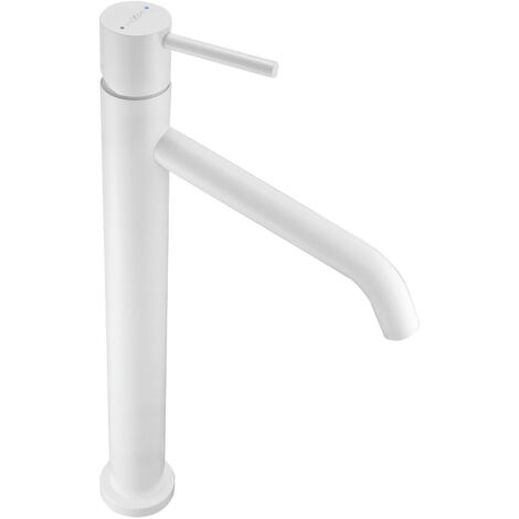 Mexen Rumba grifo de lavabo alto, blanco - 73510-20