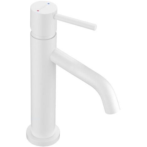 Mexen Rumba grifo de lavabo, blanco - 73500-20