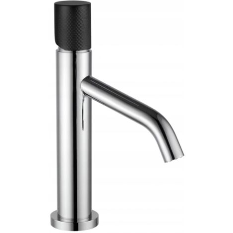 Mexen Rumba One batteria lavabo, cromo/nera - 73501-07