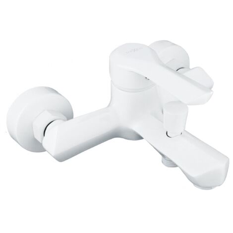 Mexen Sabre batteria da bagno, bianca - 72130-20
